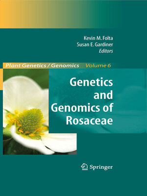 cover image of Genetics and Genomics of Rosaceae